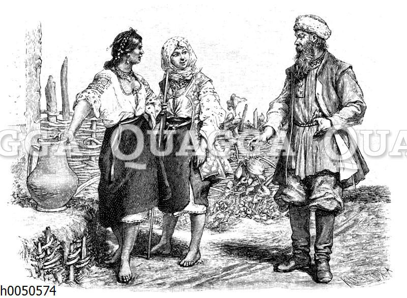 Russland: Bauern des Steppenlandes