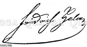 Friedrich Halm: Autograph