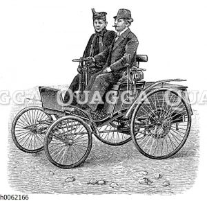 Leichter Petroleummotorwagen von Benz & Co.