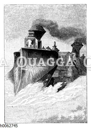 Schneeflug in Nordamerika