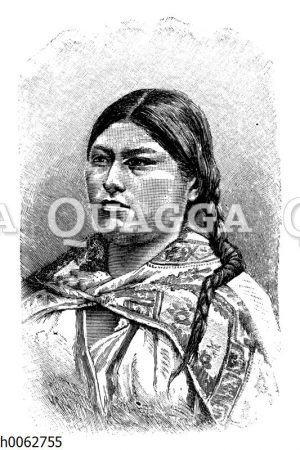 Städtische Indianerin aus Mexiko