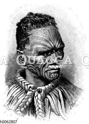 Häuptling der Maori