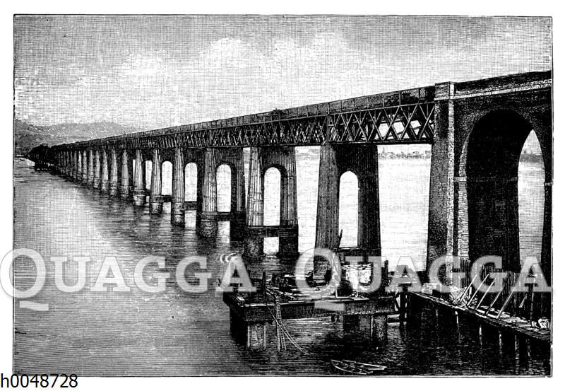 Neue Taybrücke in Schottland