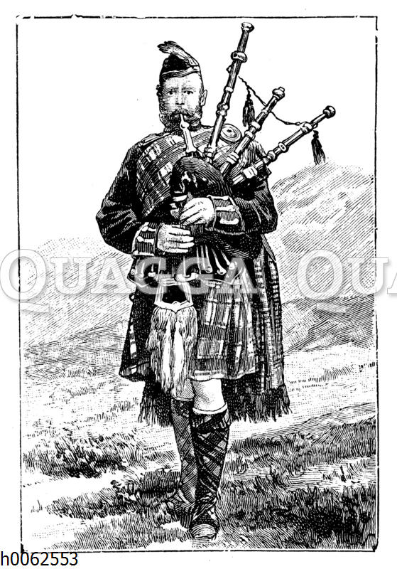 Schottischer Soldat