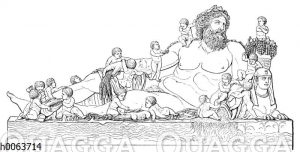 Marmorgruppe des Nil (Rom