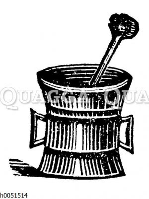 Mörser aus Messing