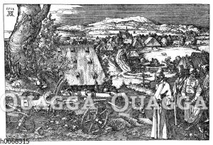 Albrecht Dürer: Gefangene Türken betrachten eine Kanone