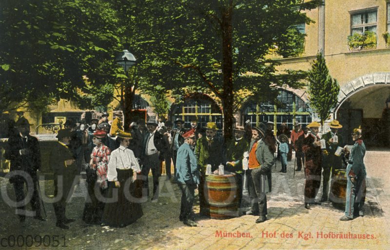 München: Hof des Königlichen Hofbräuhauses [Digital]