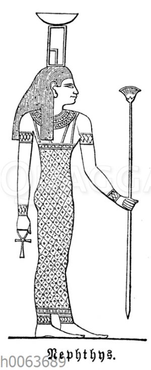 Nephthys, Neb-hut oder Nebet-hut