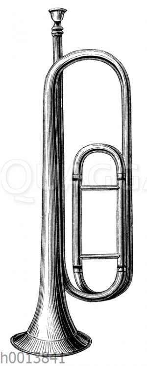 Naturtrompete mit Stimmzug