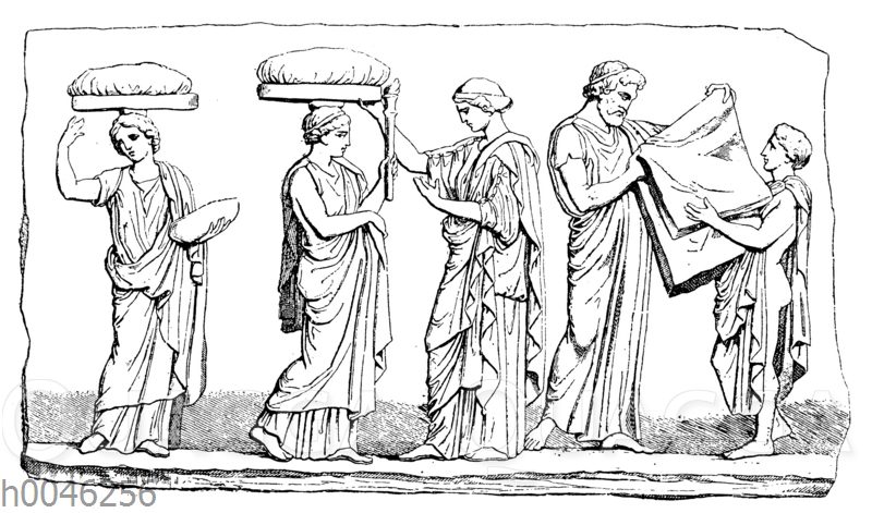 Frauengruppe aus dem Parthenonfries