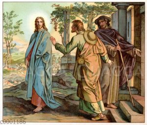 Christi Offenbarung auf dem Weg nach Emmaus