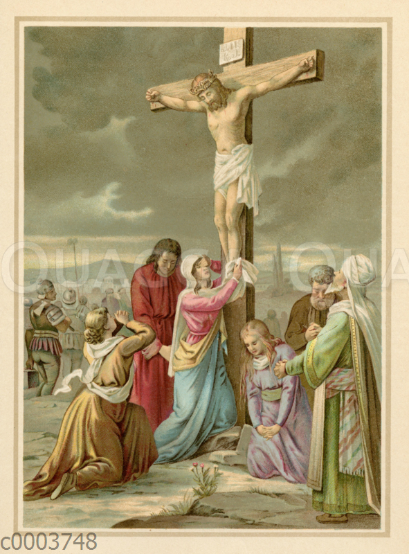 Jesus stirbt am Kreuz - Quagga Illustrations