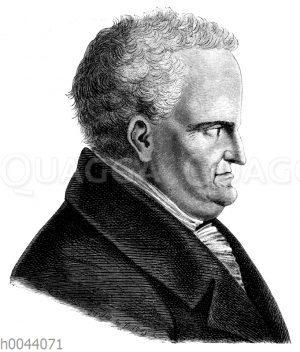 Johann Wolfgang von Goethe im Alter von 81 Jahren