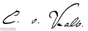 Charlotte von Kalb: Autograph