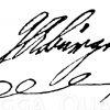 Gottfried August Bürger: Autograph