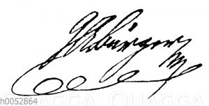 Gottfried August Bürger: Autograph