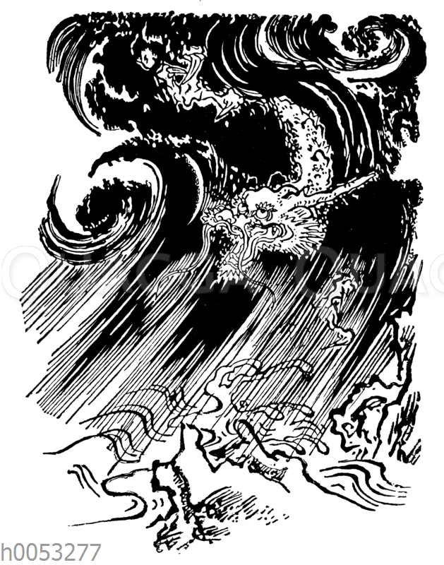 Der Drache des Wirbelsturms