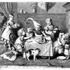 Am Kindertisch beim Kaffeeklatsch