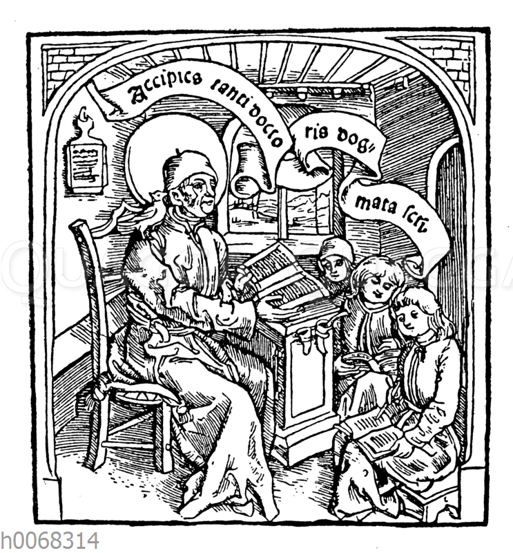 Papst Gregor der Große als Lehrer