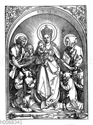 Albrecht Dürer: Madonnenbild. Genannt Die Karthäuser Madonna