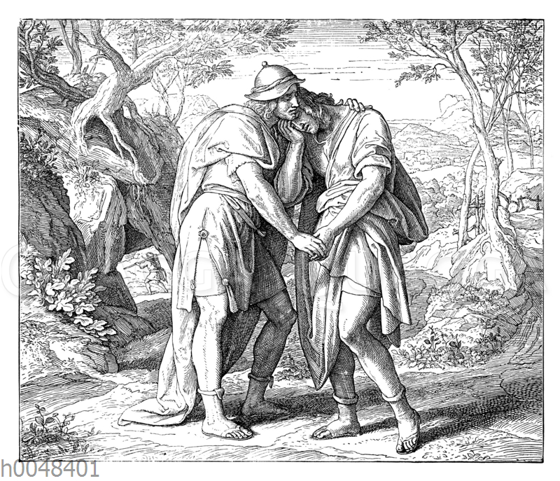 Freundschaft Jonathans und Davids