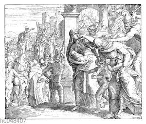 Zerstörung Jerusalems und Wegführung Judas nach Babel