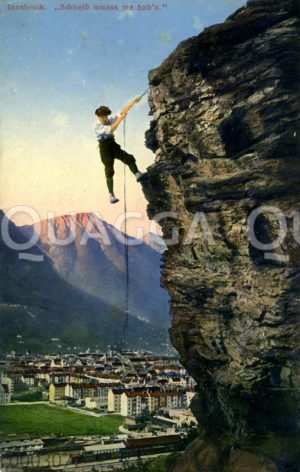 Bergsteiger bei Innsbruck