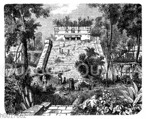 Ruinen des Palastes von Tulum