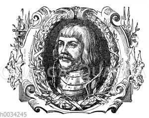 Ulrich von Hutten (nach einem Kupferstich)