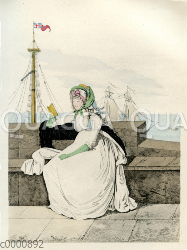 Damenmode um 1795