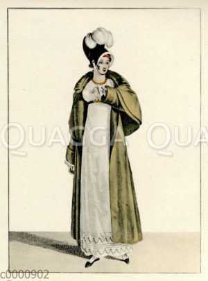 Damenmode um 1810