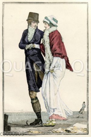 Herren- und Damenmode um 1800