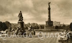 Berlin: Bismarckdenkmal und Siegessäule