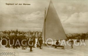 Eissegeln auf dem Wannsee