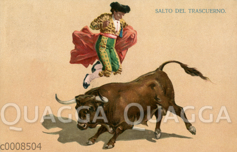 Stierkampf: Sprung über den Stier