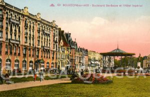 Boulogne-sur-mer: Boulevard Ste-Beuve et l'Hôtel Impérial