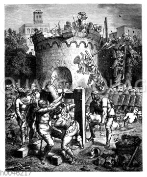 Zerstörung Karthagos. Von Paul Chenavard