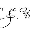 C. F. Weitze: Autograph