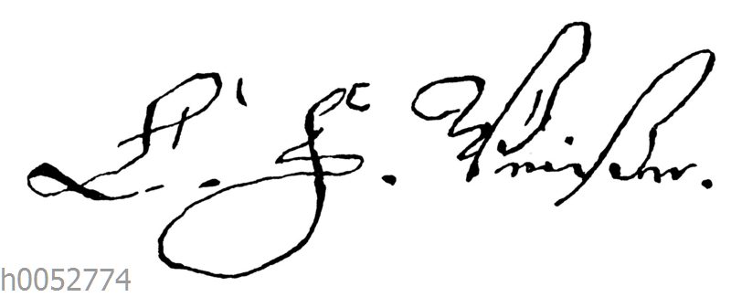 C. F. Weitze: Autograph