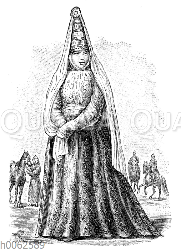 Kirgisische Braut