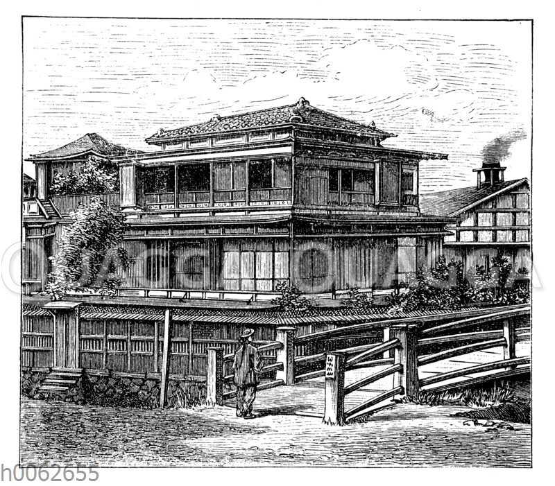 Japanisches Haus in Jokohama