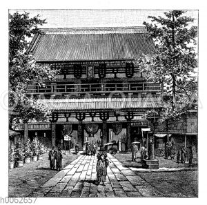 Tempeltor in Asakusa