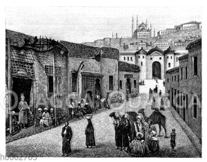 Straßenbild in Kairo