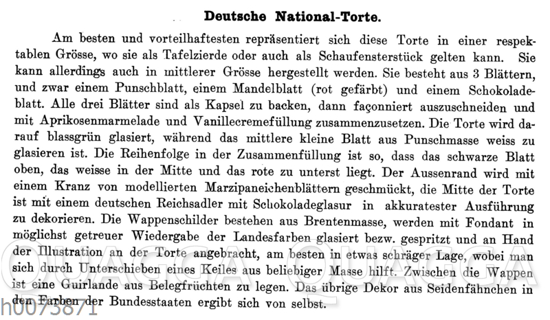 Deutsche-National-Torte: Rezept