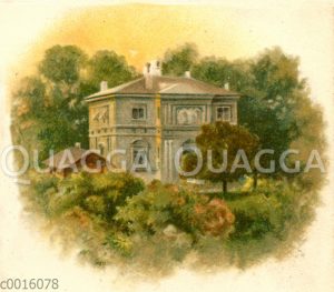 Haus Wahnfried von Richard Wagner in Bayreuth [Digital]