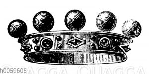 Alte Krone der Ritter und Edelleute