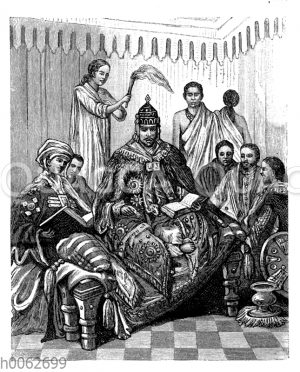 Negus Negesti von Abessinien