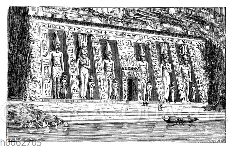Tempel der Hathor zur Abu Simbel