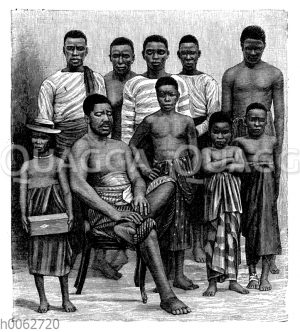 Leute aus dem Kamerungebiet